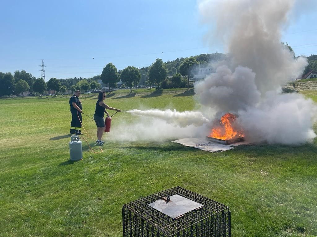 Visit of the Fire Department Deutschlandsberg