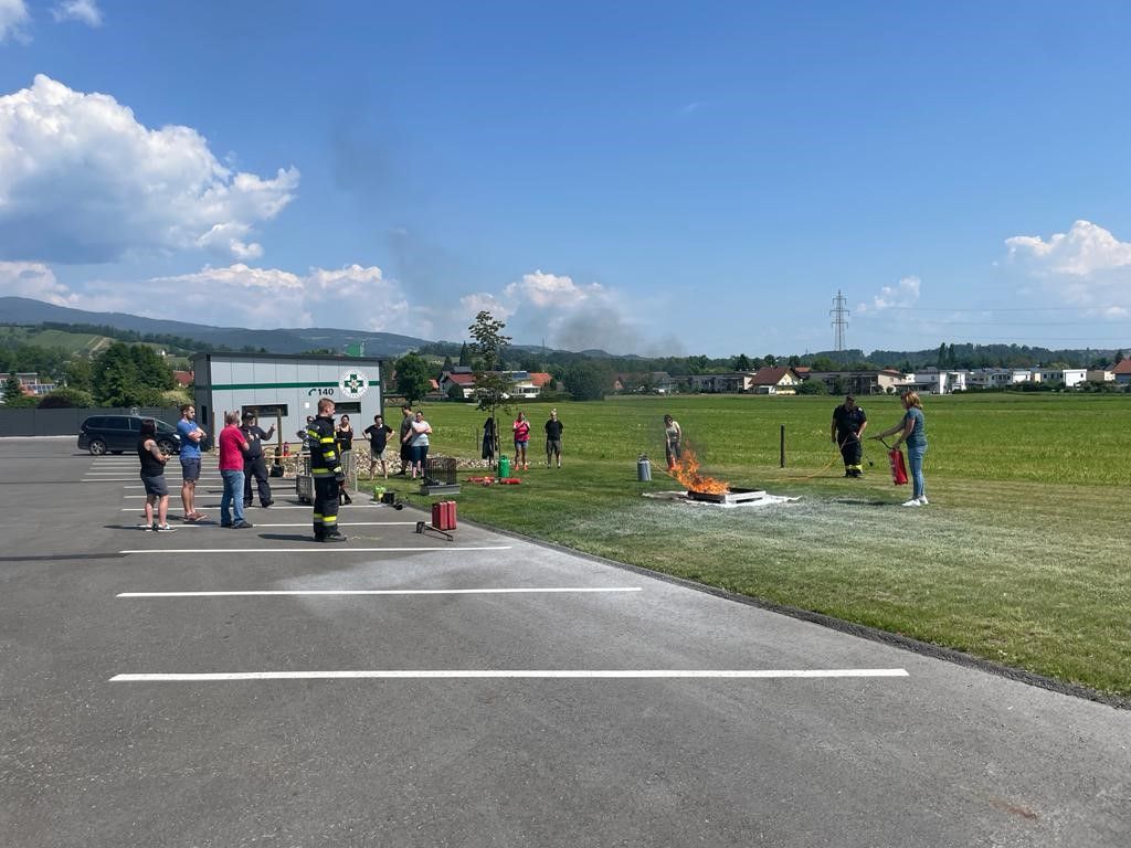 Visit of the Fire Department Deutschlandsberg